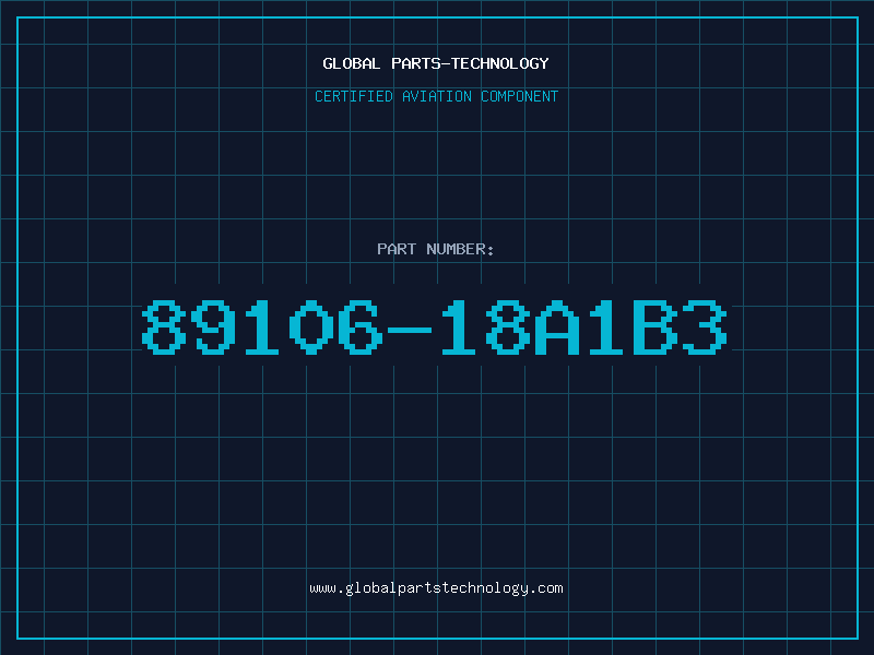 Aviation Part 89106-18A1B3