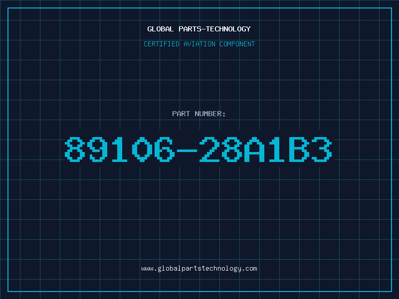 Aviation Part 89106-28A1B3