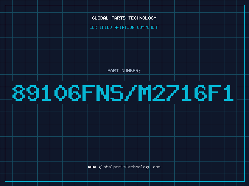 Aviation Part 89106FNS/M2716F1