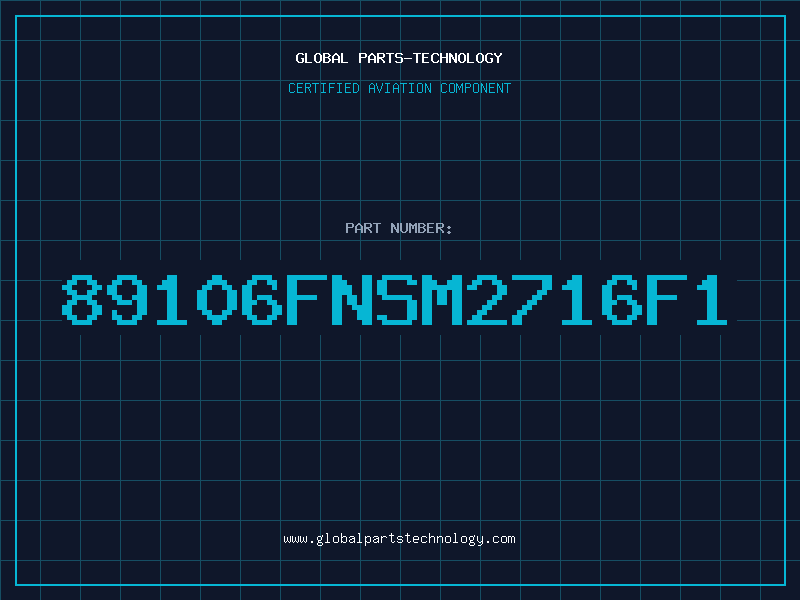 Aviation Part 89106FNSM2716F1
