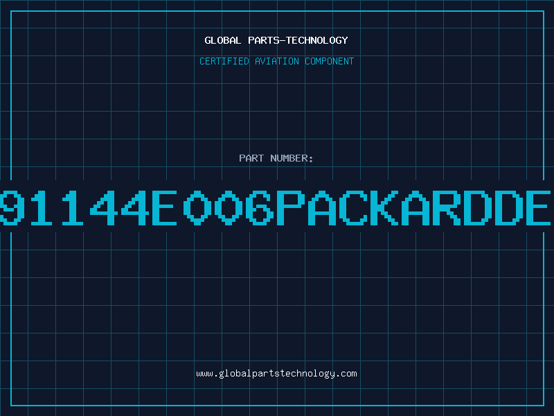 Aviation Part 891144e006PackardDel