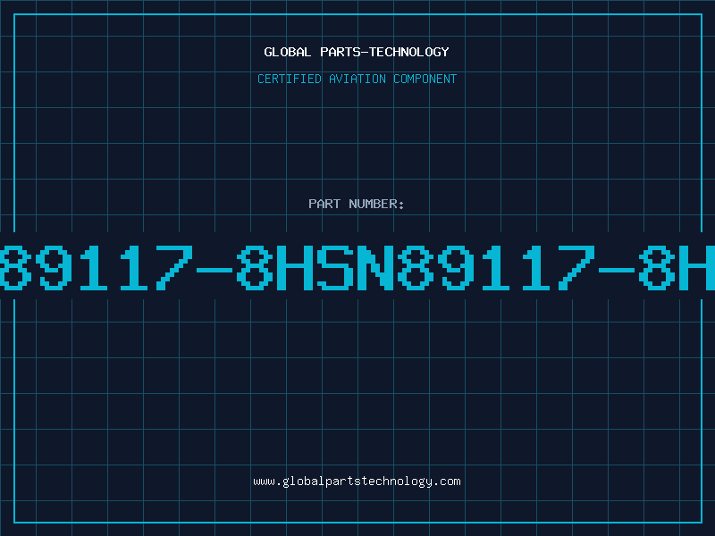 Aviation Part 89117-8HSN89117-8H