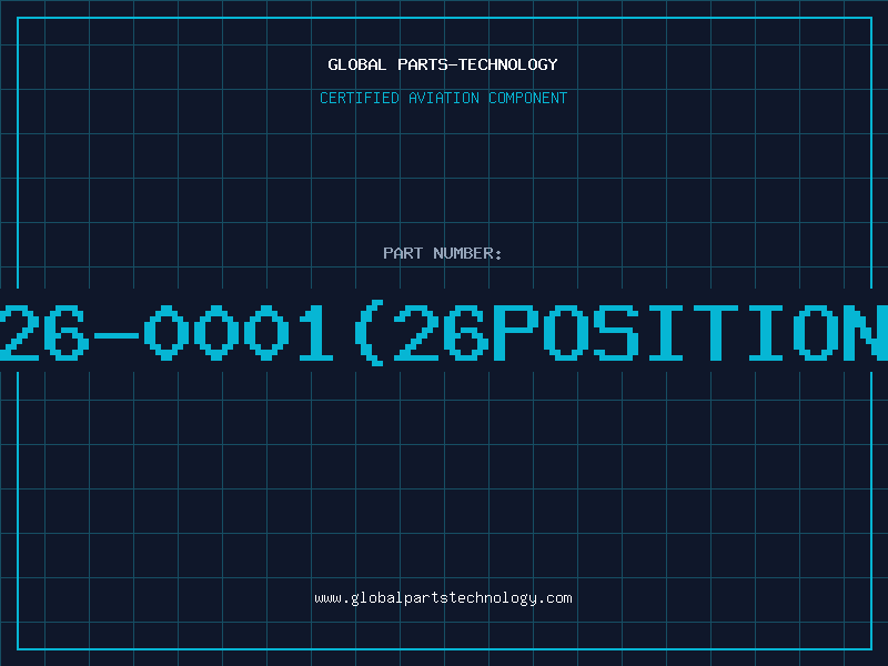 Aviation Part 89126-0001(26POSITION)3M
