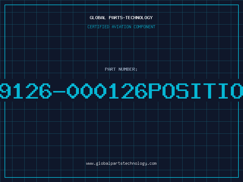 Aviation Part 89126-000126POSITION