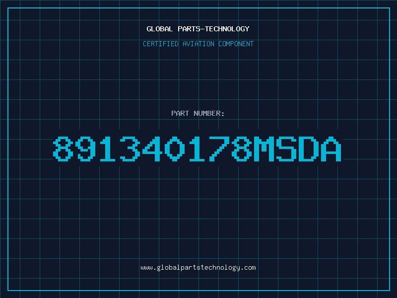 Aviation Part 891340178MSDA