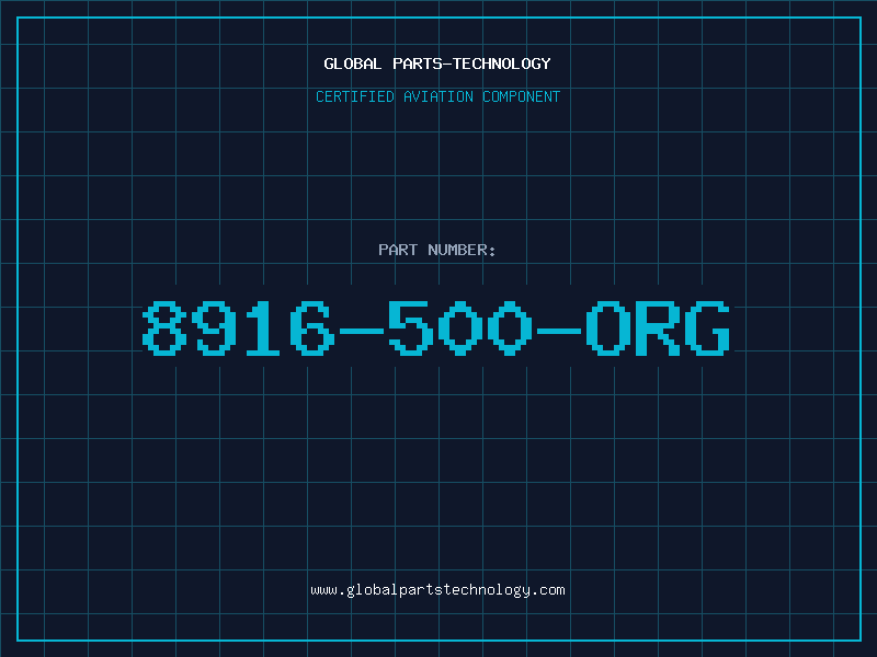 Aviation Part 8916-500-ORG