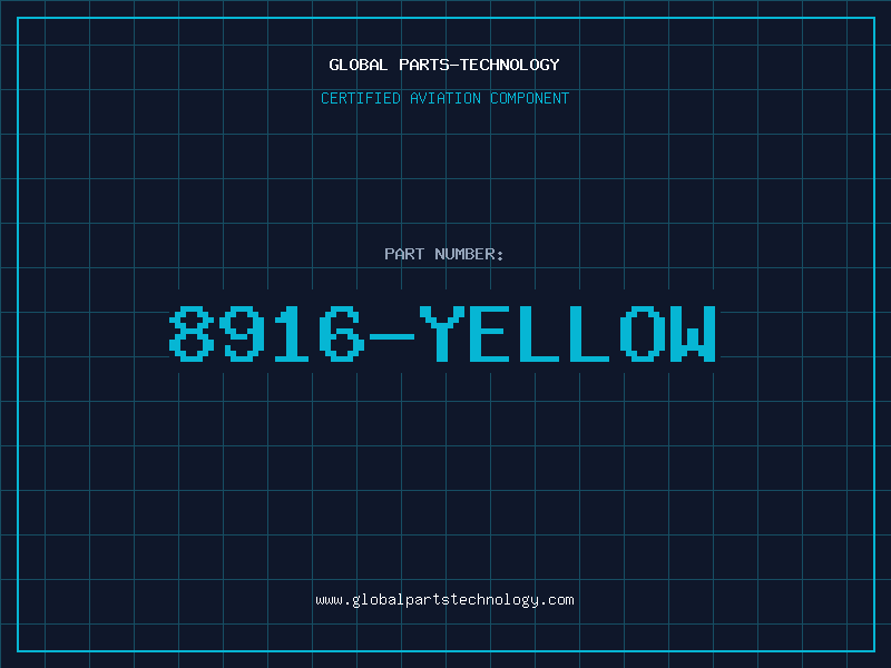 Aviation Part 8916-YELLOW