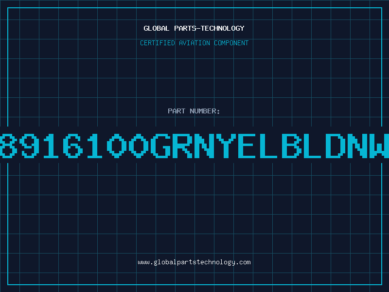 Aviation Part 8916100GRNYELBLDNW