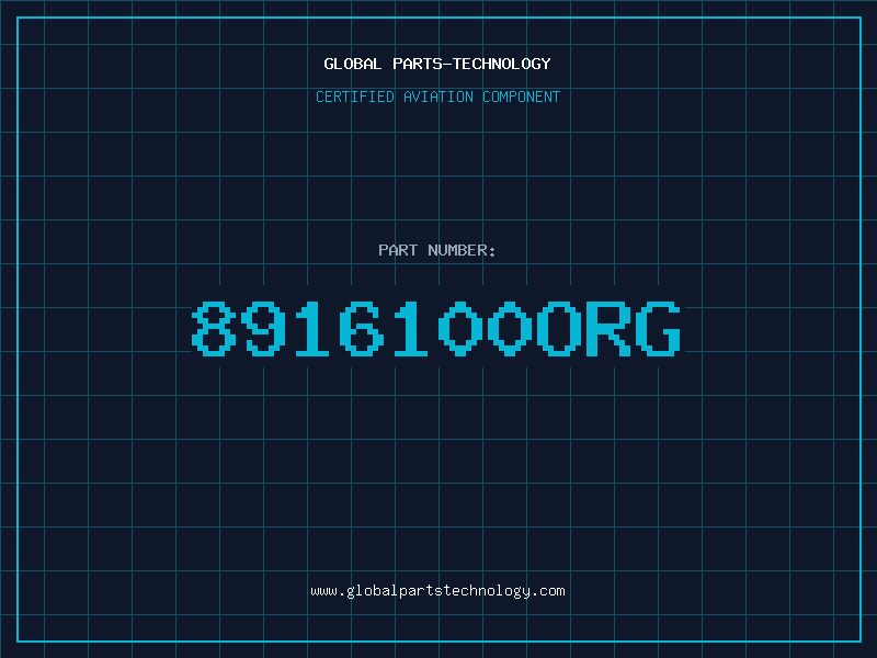Aviation Part 8916100ORG
