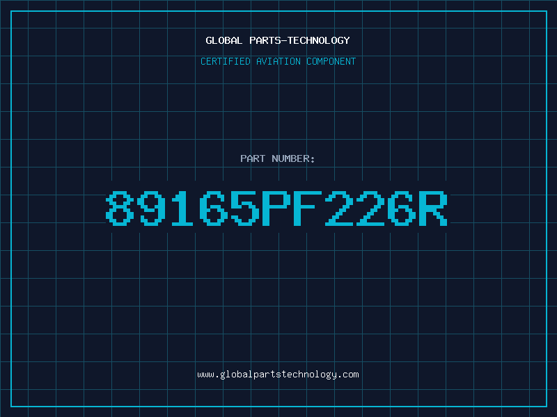 Aviation Part 89165PF226R