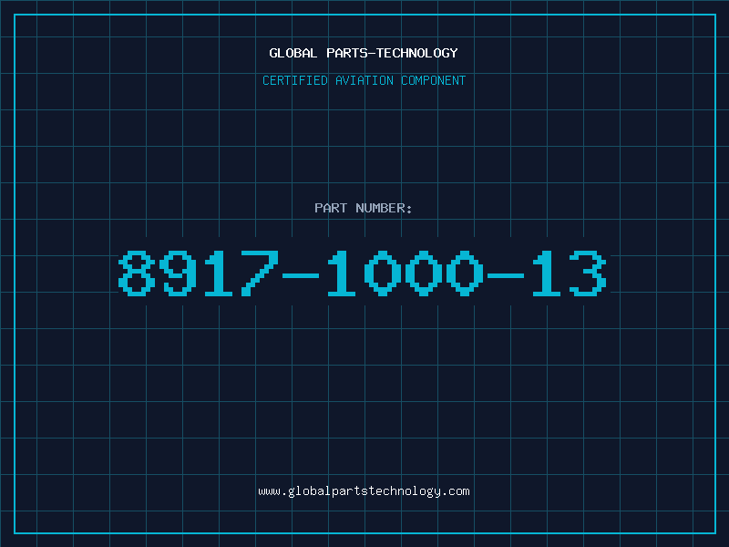 Aviation Part 8917-1000-13