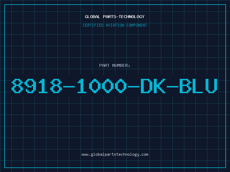 Aviation Part 8918-1000-DK-BLU