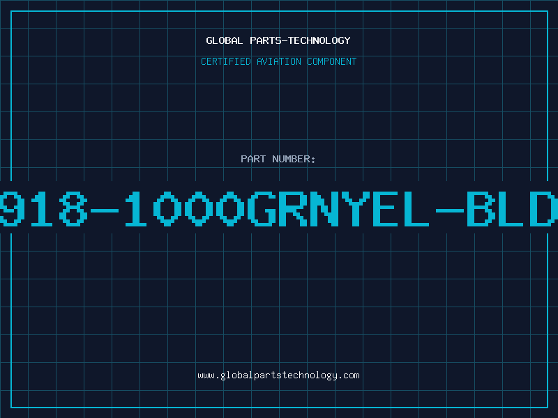 Aviation Part 8918-1000GRNYEL-BLDN