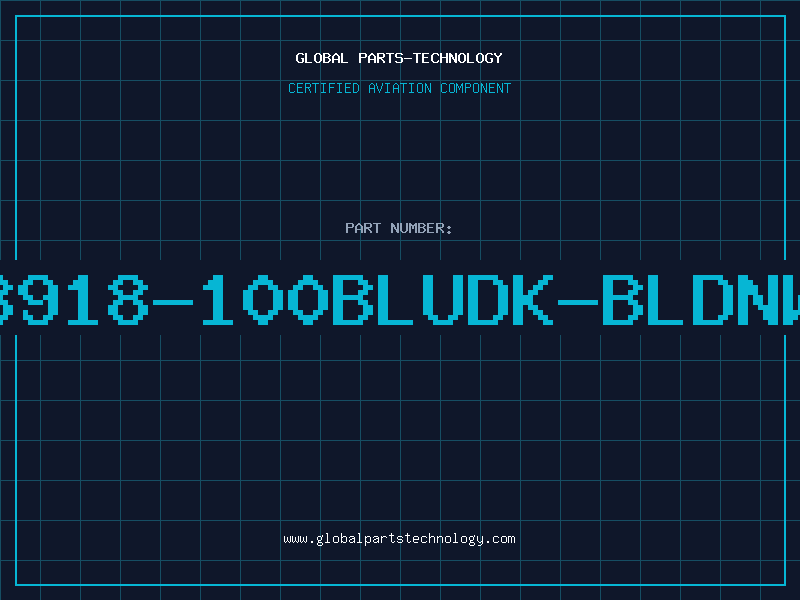 Aviation Part 8918-100BLUDK-BLDNW