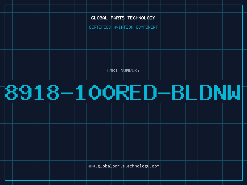 Aviation Part 8918-100RED-BLDNW