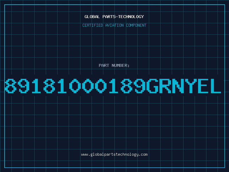 Aviation Part 89181000189GRNYEL