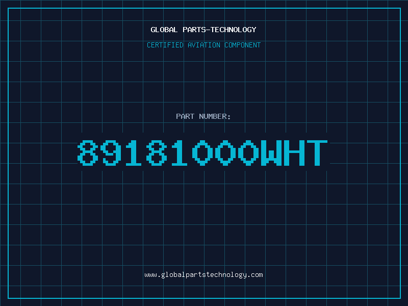 Aviation Part 89181000WHT