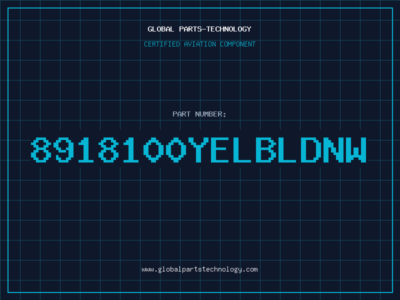 Aviation Part 8918100YELBLDNW