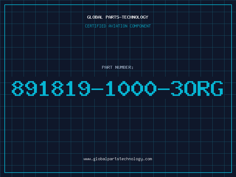 Aviation Part 891819-1000-3ORG