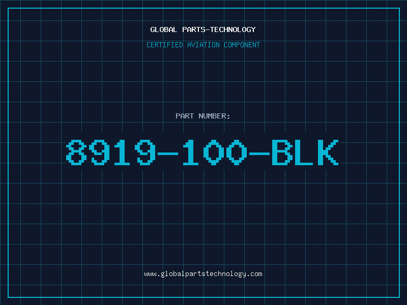 Aviation Part 8919-100-BLK