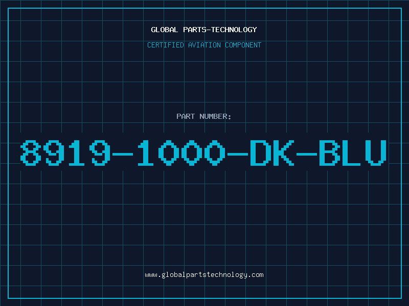 Aviation Part 8919-1000-DK-BLU