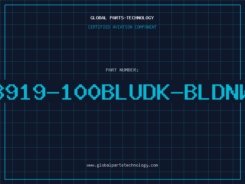 Aviation Part 8919-100BLUDK-BLDNW