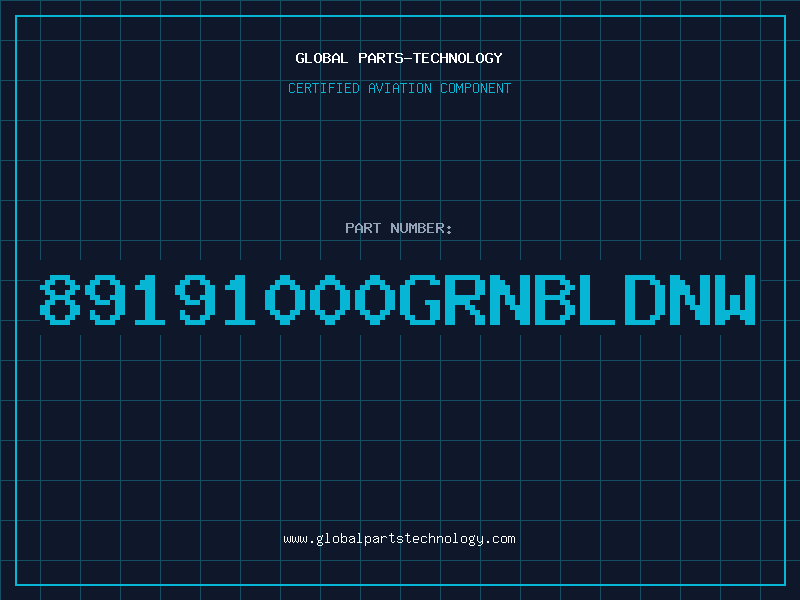 Aviation Part 89191000GRNBLDNW