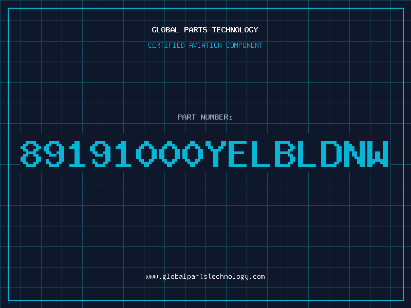 Aviation Part 89191000YELBLDNW