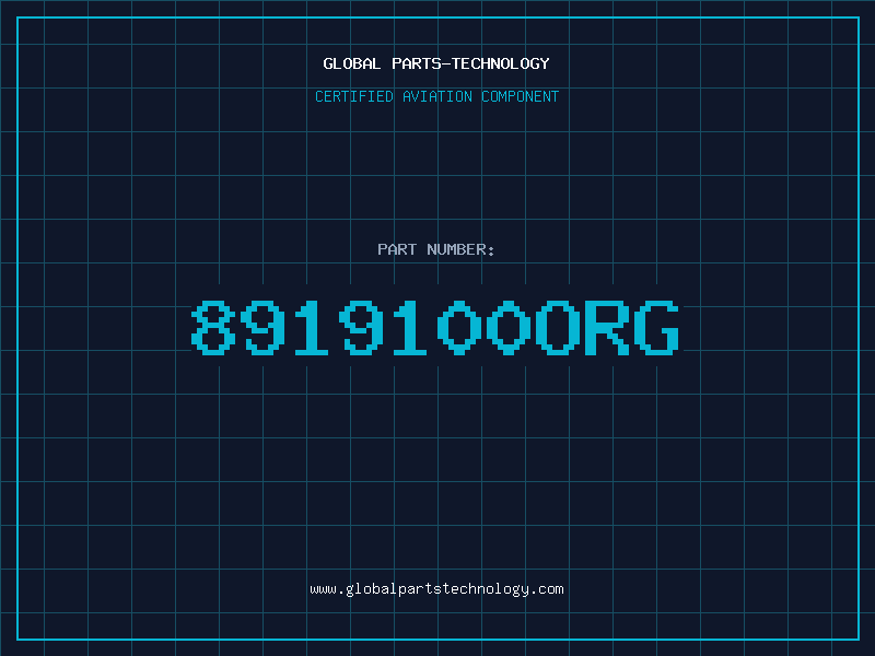 Aviation Part 8919100ORG