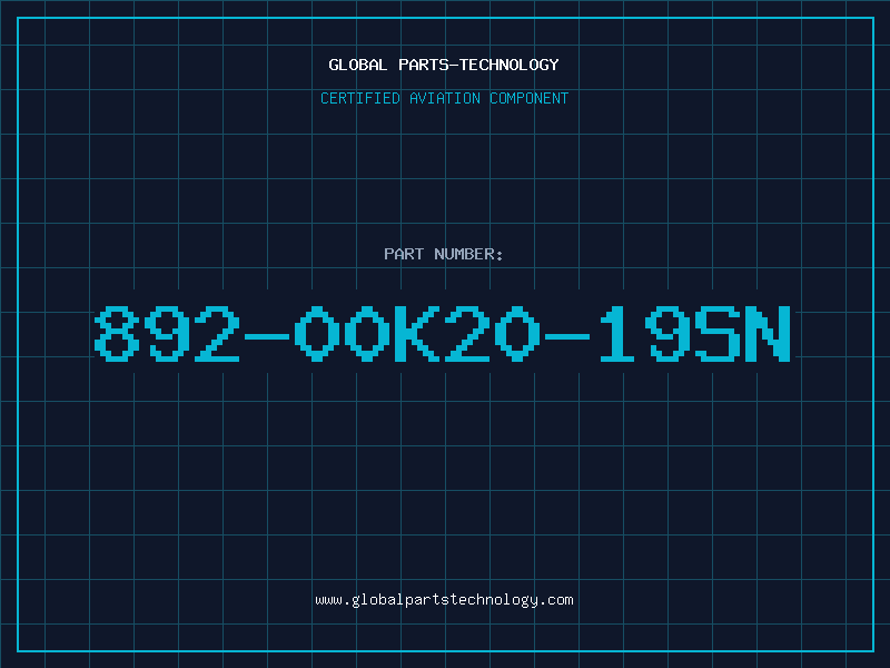 Aviation Part 892-00K20-19SN