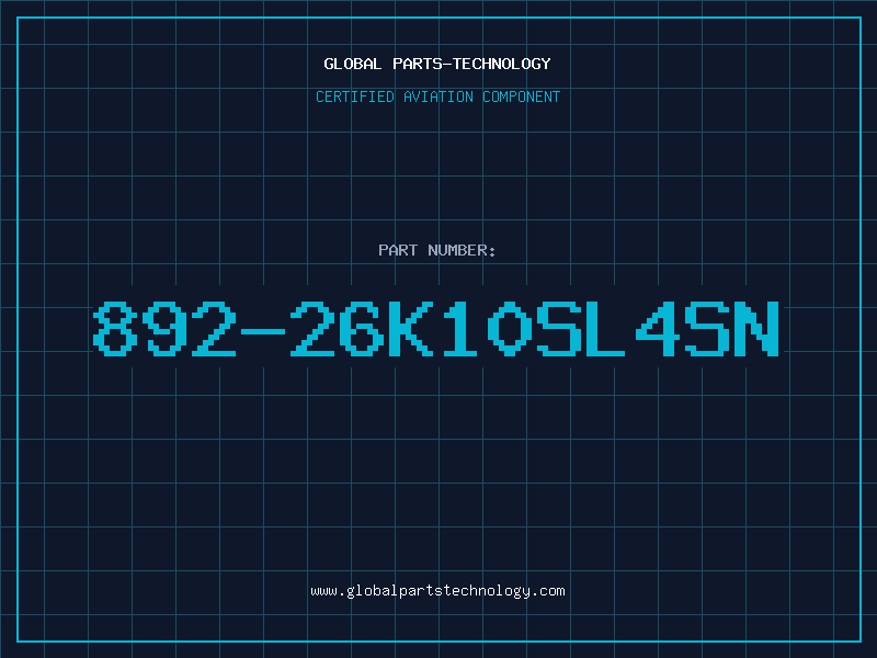 Aviation Part 892-26K10SL4SN