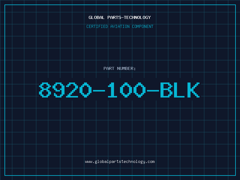 Aviation Part 8920-100-BLK