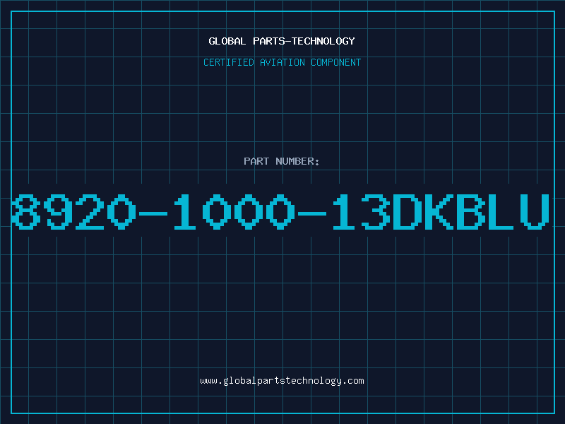 Aviation Part 8920-1000-13DKBLU
