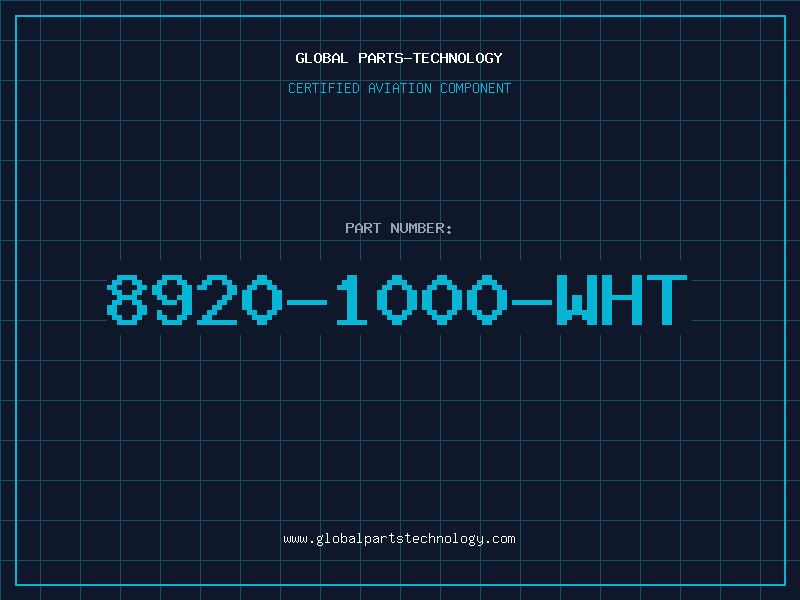Aviation Part 8920-1000-WHT