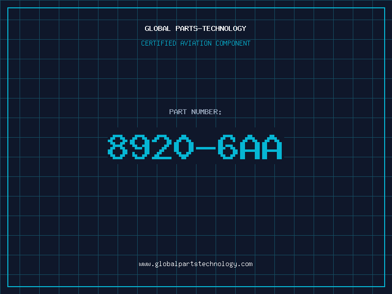 Aviation Part 8920-6AA