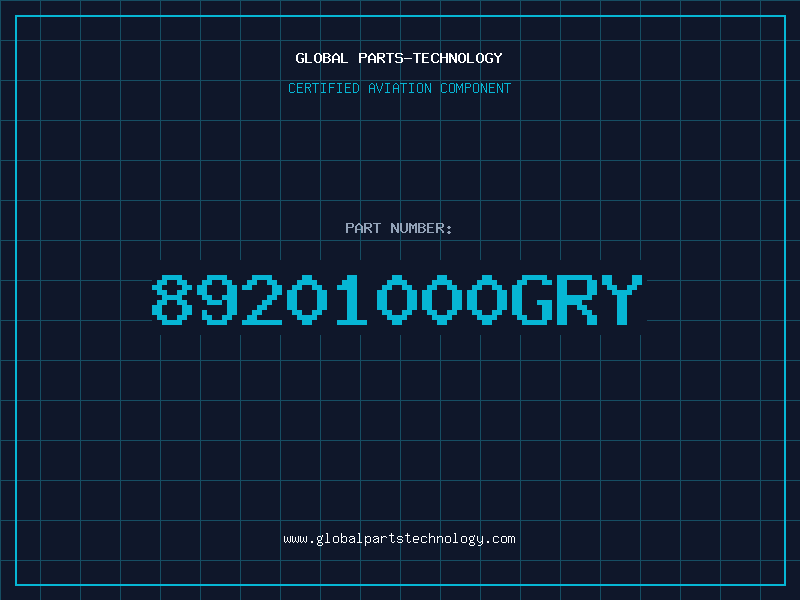 Aviation Part 89201000GRY