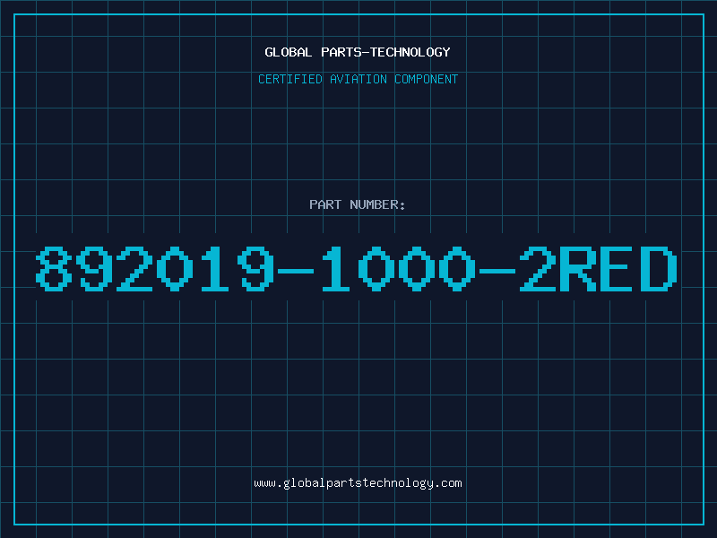Aviation Part 892019-1000-2RED