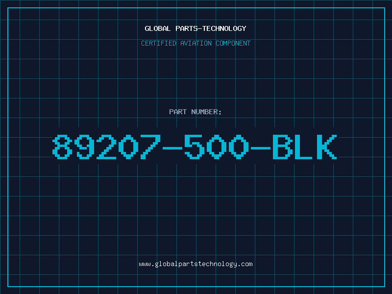 Aviation Part 89207-500-BLK