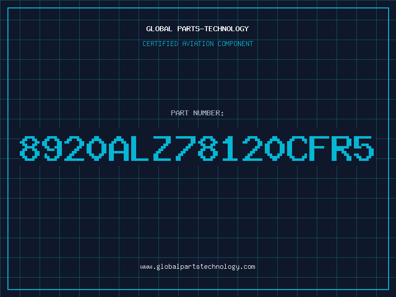 Aviation Part 8920ALZ78120CFR5
