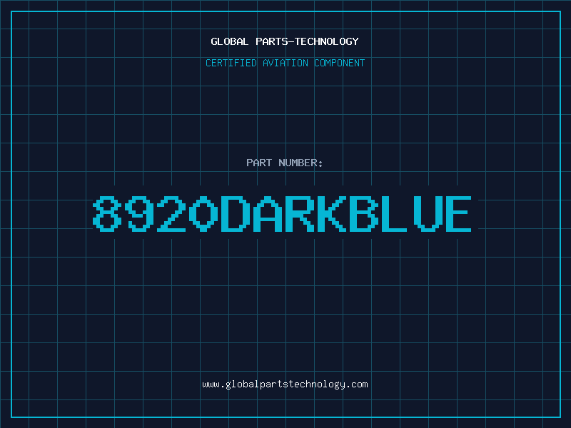 Aviation Part 8920DARKBLUE