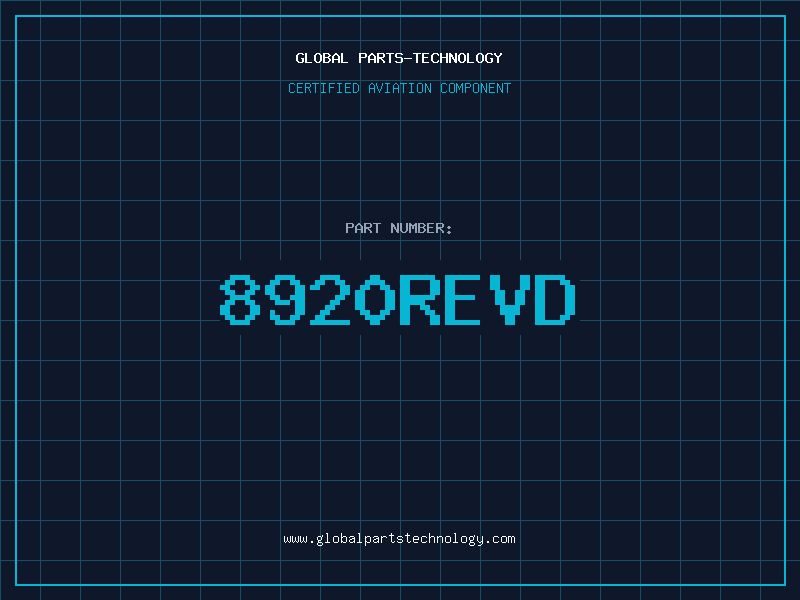 Aviation Part 8920REVD