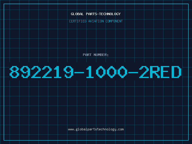 Aviation Part 892219-1000-2RED