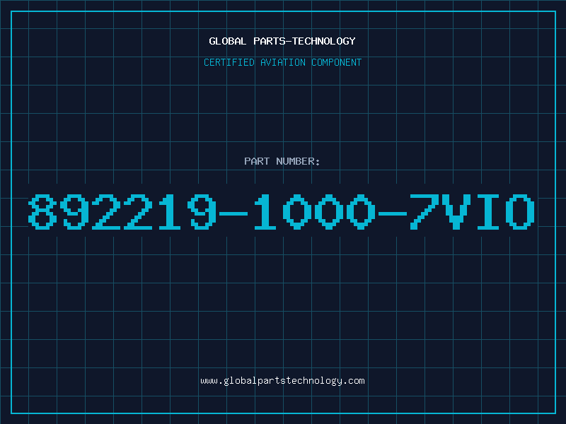 Aviation Part 892219-1000-7VIO
