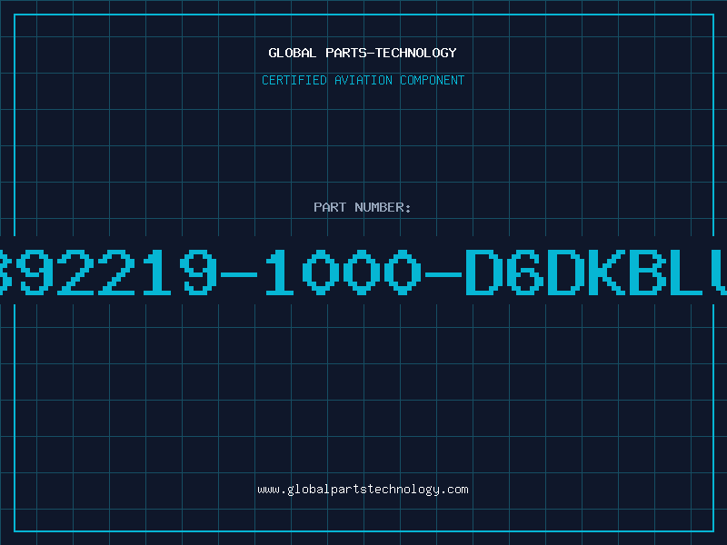 Aviation Part 892219-1000-D6DKBLU