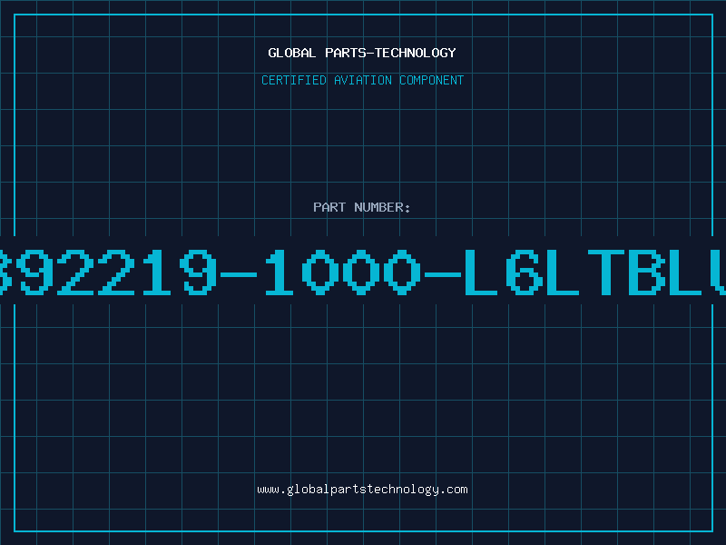 Aviation Part 892219-1000-L6LTBLU
