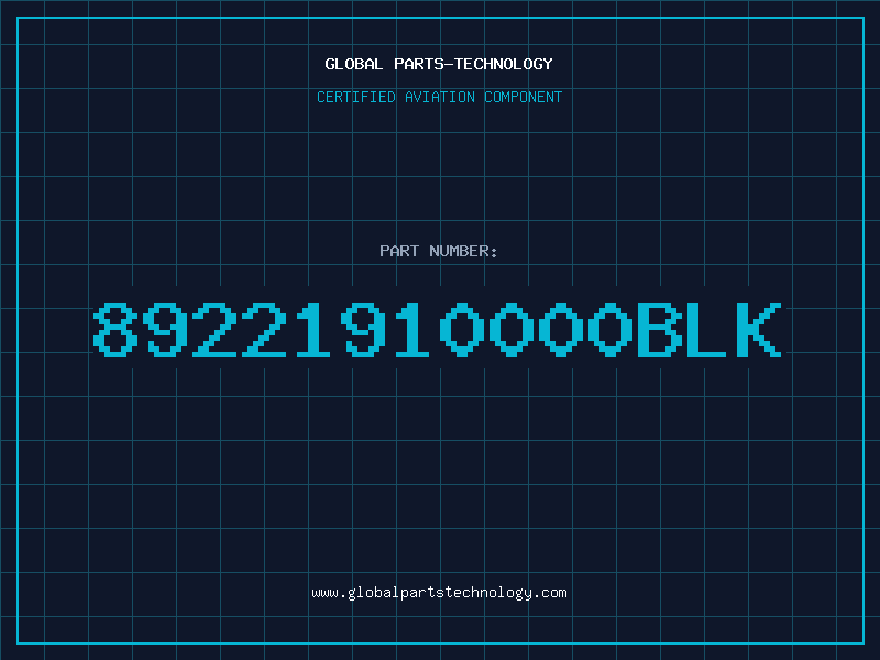Aviation Part 89221910000BLK