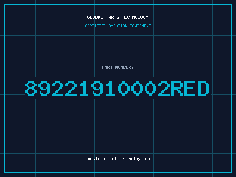 Aviation Part 89221910002RED