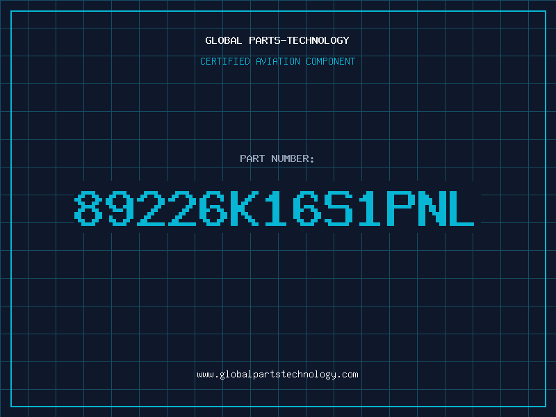 Aviation Part 89226K16S1PNL