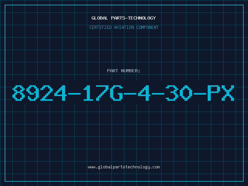 Aviation Part 8924-17G-4-30-PX