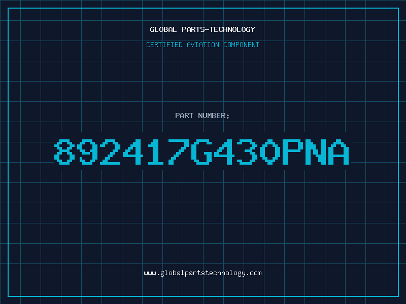 Aviation Part 892417G430PNA